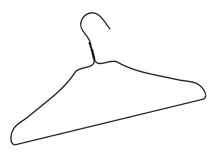 Wire Coat Hanger