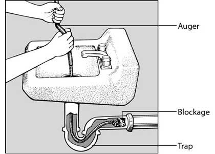 Drain Snake Illustration