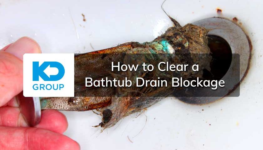 Bathtub Drain Blockage