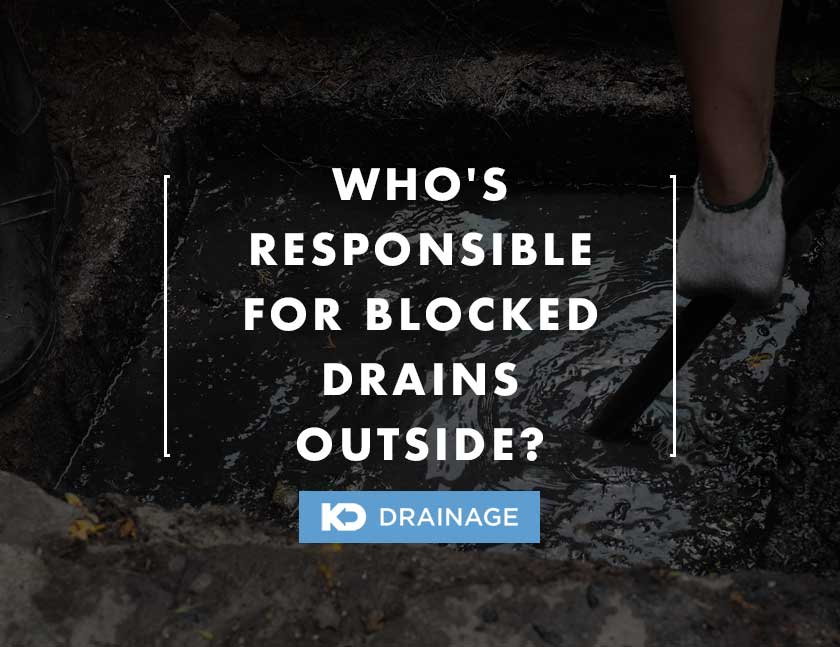 Blocked Drains Outside Who Responsible