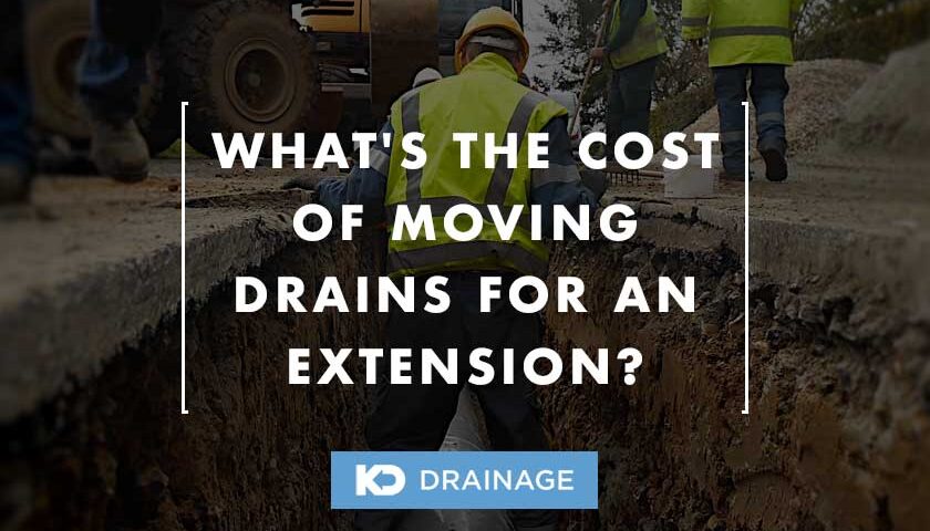 Cost of Moving Drains