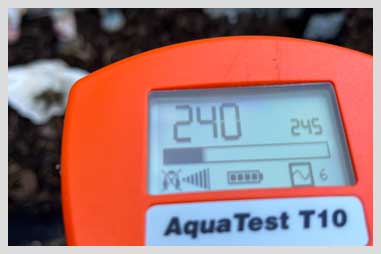 Aqua Test T10 240 Readout