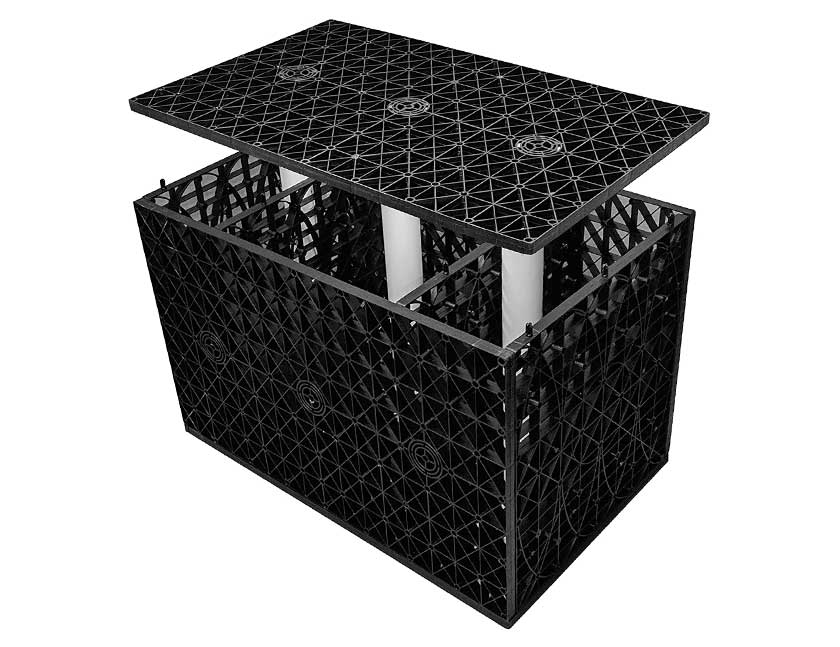 Black Soakaway Crate