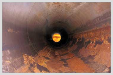 View Inside Drain