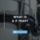 A P trap pipe