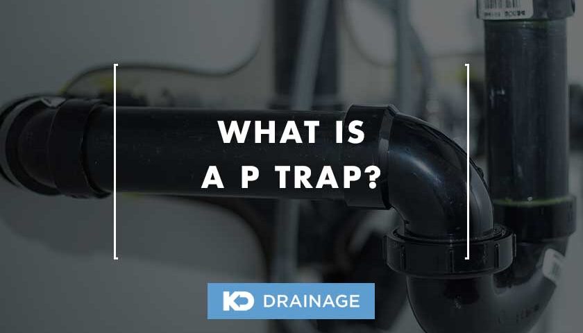 A P trap pipe