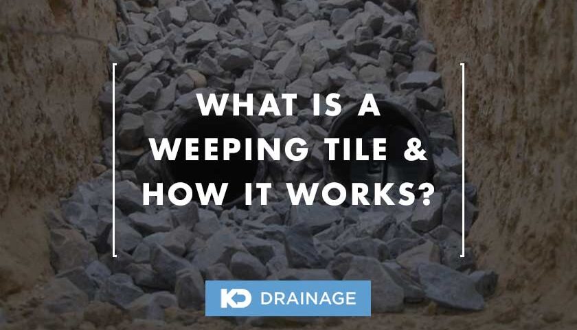 what is a weeping tile