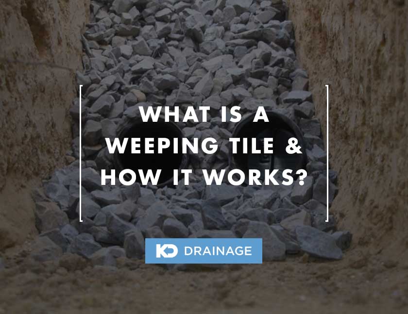 what is a weeping tile
