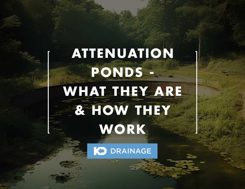 what are attenuation ponds