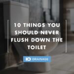 never flush down the toilet